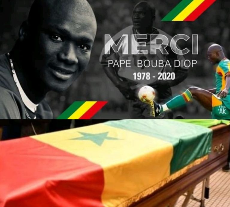 France : La levée du corps de Pape Bouba Diop en images