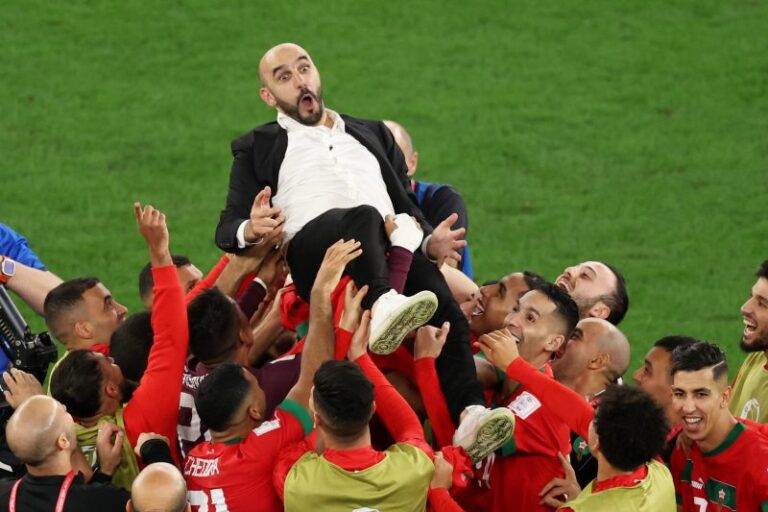 FABULEUX ! Le Maroc en demie  finale de la coupe du monde