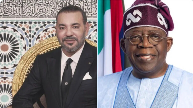 INTÉGRATION ET DÉVELOPPEMENT AFRICAIN :  Le roi Mohammed VI s&rsquo;entretient au téléphone avec   le président du Nigéria Tinubu