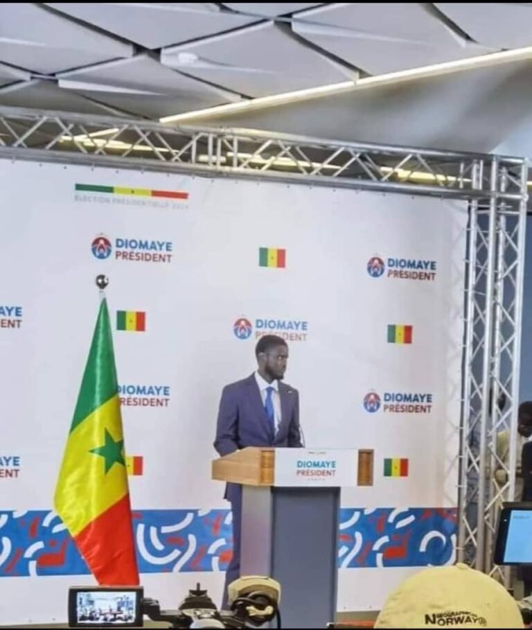 Discours du Président de la République Bassirou Diomaye Faye :