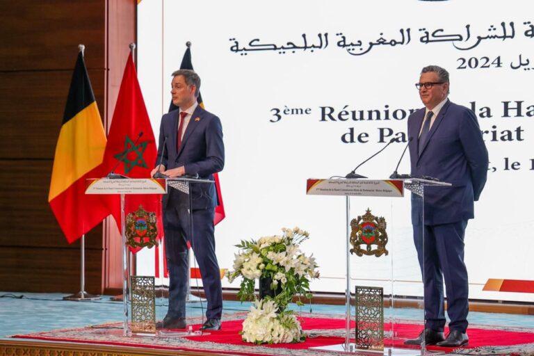 3eme session de la haute commission mixte de partenariat Maroc-Belgique.
