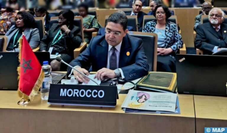 UNION AFRICAINE : Le Maroc résolument engagé pour la défense des intérêts vitaux du Continent .