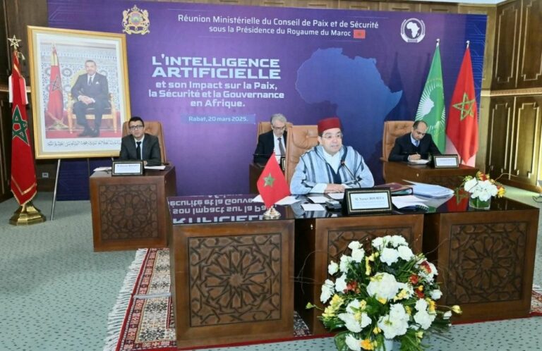 CPS de l’UA : le Maroc plaide pour une IA africaine éthique et souveraine