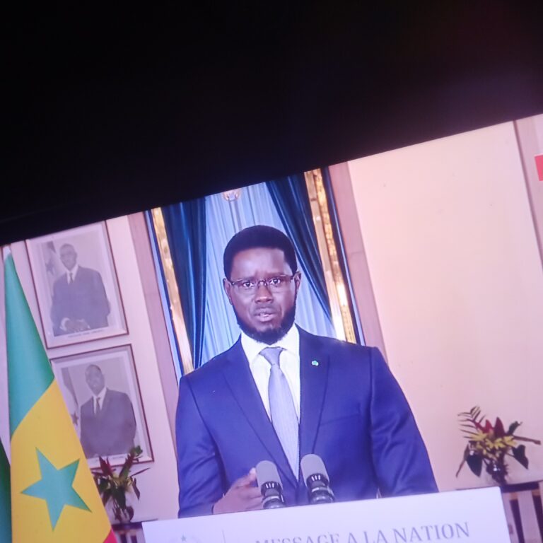 DISCOURS A LA NATION : Le président Bassirou Diomaye honnête et convaincant