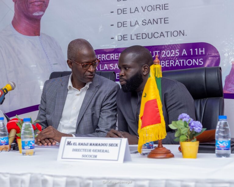Modernisation de Rufisque : La Ville et Sococim  joignent leurs forces