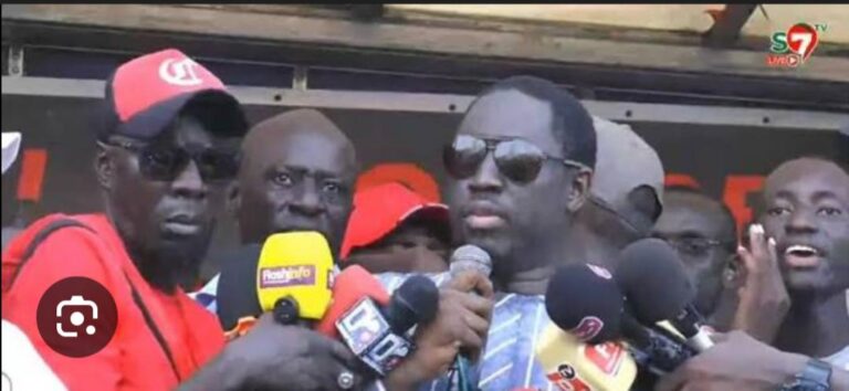 INOUI ! L&rsquo;opposition sénégalaise marche  pour la restauration de la mal gouvernance