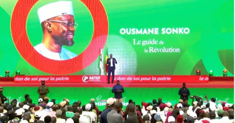 MEETING DU  PASTEF AU  DAKAR ARENA : Ousmane Sonko fait dans la grandeur
